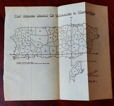 1901 Sketch Map Showing Density of Population in Puerto Rico picture