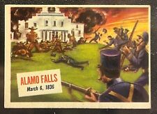 Alamo Falls, 1954 Topps Scoop #8, EX picture