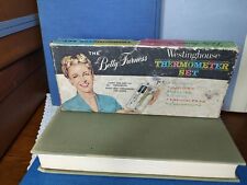 Vintage 1960s Westinghouse Thermometer Set In Original Box Betty Furness MCM USA picture