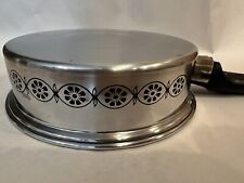 Vintage 3-Ply Stainless Steel Ekco 7” pan Floral Design picture