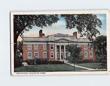 Postcard High School Lexington Massachusetts USA picture