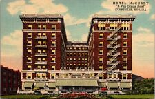 Linen Postcard Hotel McCurdy in Evansville, Indiana picture