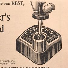 1880s-90s Victorian Print Ad Carter's Liquid India Inks / 2T1-49A picture