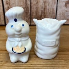 Vintage Pillsbury Doughboy Ceramic Salt and Pepper Shakers picture