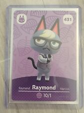 Raymond #431 Animal Crossing Amiibo Card Authentic Series 5 Never Scanned picture
