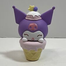 Sanrio Top Toy Kuromi Ice Cream Cone 1.5” Figure New picture