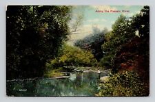 Postcard Along the Passaic River in New Jersey NJ, Antique L9 picture