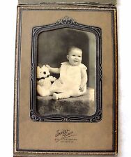 Vintage Infant Photograph - Jaenel Studio Chicago, IL - EUC picture