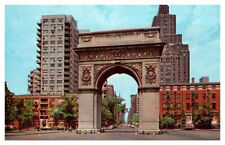 Postcard MONUMENT SCENE New York City New York NY 6/7 AS1924 picture