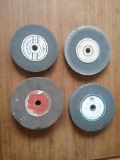 Vintage 6 inch Bench Grinder Sharpener Wheels Lot x 4 picture