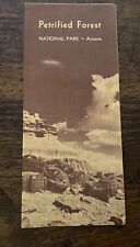 Vintage 1963 Petrified Forest Arizona National Park Travel Brochure picture