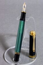 PELIKAN Fountain Pen SOUVERAN M400 Green Stripe Nib 14C EF GERMANY 