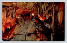 Vintage 5.5 x 3.5 inch postcard unposted The Onyx Chamber in Mammoth Cave KY picture