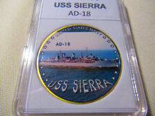 US NAVY - USS Sierra (AD-18) Challenge Coin picture