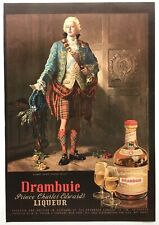 1955 Drambuie Scotch Prince Charles Edward’s Liqueur Vintage Art Print Ad NYM picture
