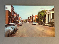 Virginia VA Tazwell, Main Street Looking East, Confederate Monument, ca 1960 picture