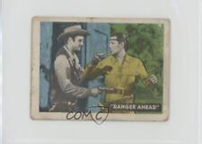 1950 Ed-U-Cards The Lone Ranger W536-2 Danger Ahead Hostage #31 7xr picture