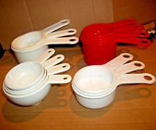 Lot Of 14 Various Vintage Plastic Measuring Cups - Unbranded picture