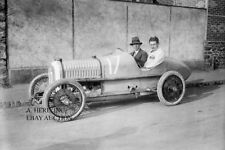 Darracq factory racer Lee Guiness 1921 French Grand Prix Le Mans auto racing  picture