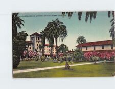 Postcard Inner Garden University of Santa Clara Santa Clara California USA picture