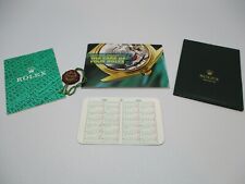 Rolex Watch Factory Service & Warranty Info Booklets Seal/Tag Wallet & Calendar picture