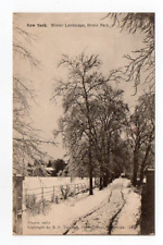 DB Postcard, Winter Landscape, Bronx Park, New York picture