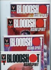 Bloodshot Rising Spirit #1, #2, #3, and #4 Valiant Comics Lot of 4 Books /* picture