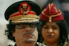 Replica Colonel Gaddafi Military Army General Officer Parade Dress Visor Hat picture