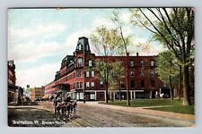 Brattleboro VT-Vermont, Brooks House, Antique, Vintage Postcard picture