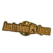 Tennis Australian Open Gold Tone Souvenir Pin picture