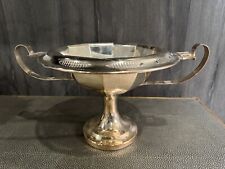 Vintage Sheffield Trophy Silver Plated Made in USA SERVING RAISED Dish SERVING picture