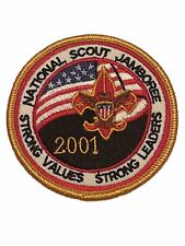 2001 National Jamboree Patch Staff Boy Scouts of America BSA Embroidered Badge picture
