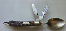 Antique 1937 German Majestic Cutlery Co. Take apart folding Camp Hobo knife picture