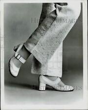 1969 Press Photo Babydoll casual white shoes - lra17971 picture