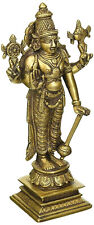Blessed Hindu God Standing Lord Vishnu God Idol Statue Figurine Gift picture