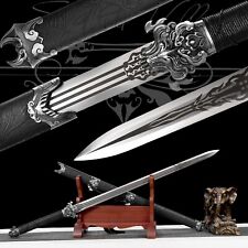 Handmade Sword/High-Quality Blade/Fighting Master/Collectible Katana/Black picture