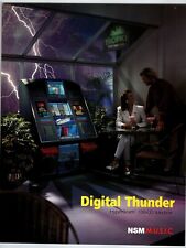 Digital Thunder NSM Jukebox FLYER 1995 Unused Original Phonograph Artwork Promo picture
