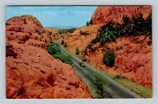 Prescott AZ, Granite Dells, Highway 89A, Arizona Vintage Postcard picture