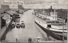 Vintage 1921 STOCKTON, California Postcard 
