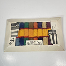 Vintage Killinger Co Hi - Jacs Can Coasters NOS Terry Cloth Koozies USA 8 Pack picture