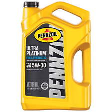 Pennzoil Ultra Platinum 5W-30 Full Synthetic Motor Oil, 5 Quart,new picture