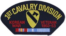 1st Cavalry Division The First Team Army 5 inch Cap Hat Patch HFLB1391 F4D15R picture
