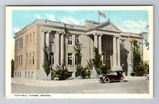 Tucson AZ-Arizona, City Hall, Antique, Vintage Souvenir Postcard picture