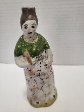 PRICE REDUCED Vintage Portugese Woman Decanter/Bud Vase. Authorized Copy  picture
