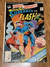 DC Comics Presents #1 Superman Vs. Flash 4th Race- Whitman Variant G/VG picture