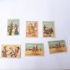 Vintage 1952 Post Cereal Roy Rogers Trigger Bandits Outlaws Jeep Pop Out Cards picture