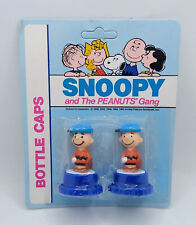 Vintage Snoopy And The Peanuts Gang Charlie Brown Bottle Caps picture