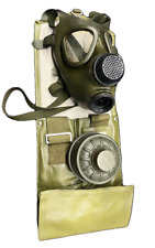 Gas Mask M74 Adult Romanian Military Surplus Full Face with NATO 40mm Filter Bag picture