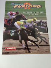 Flyer  NAMCO FINAL FURLONG   Game advertisement original see pic picture