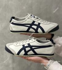 Onitsuka Tiger MEXICO 66 Sneakers - Classic Unisex Birch/Peacoat 1183C102-200 picture